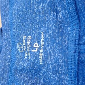 Talbots Leggings Large Petite 77 Nylon 12 Polyester 11 Spandex